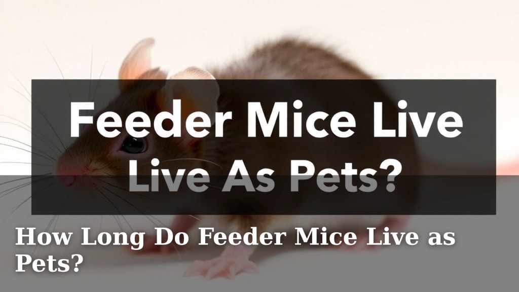 How Long Do Feeder Mice Live as Pets?
