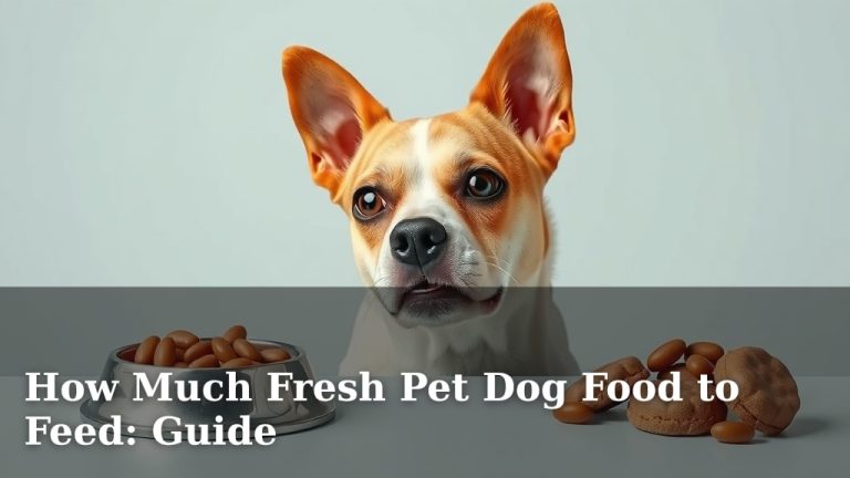 How Much Fresh Pet Dog Food to Feed: Guide