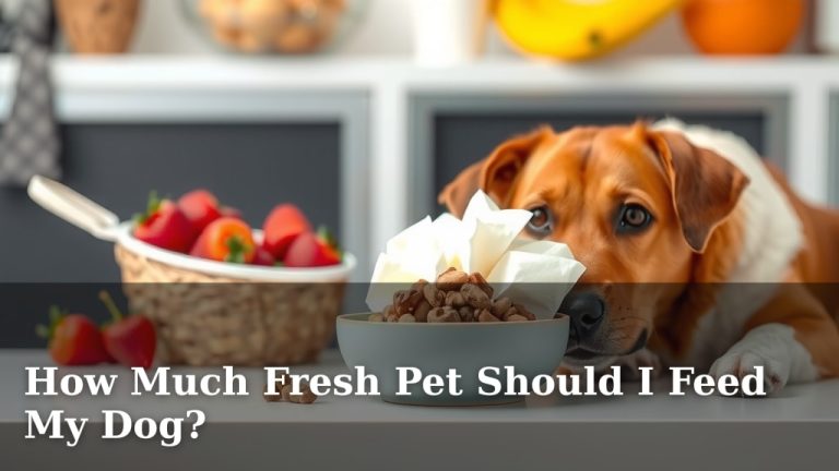 How Much Fresh Pet Should I Feed My Dog?