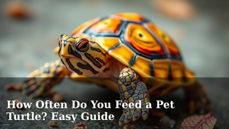 How Often Do You Feed a Pet Turtle? Easy Guide