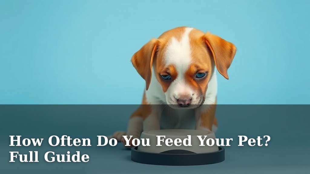 How Often Do You Feed Your Pet? Full Guide