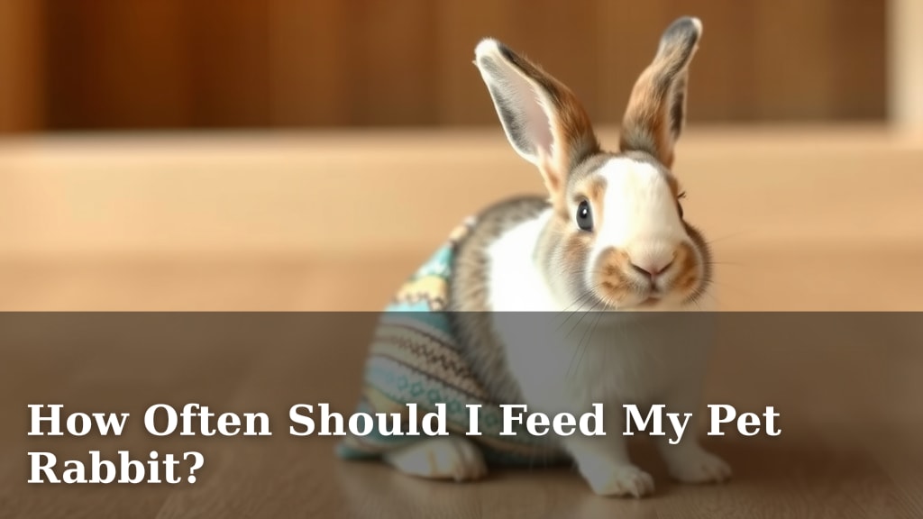 How Often Should I Feed My Pet Rabbit?