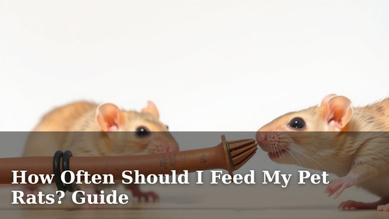 How Often Should I Feed My Pet Rats? Guide