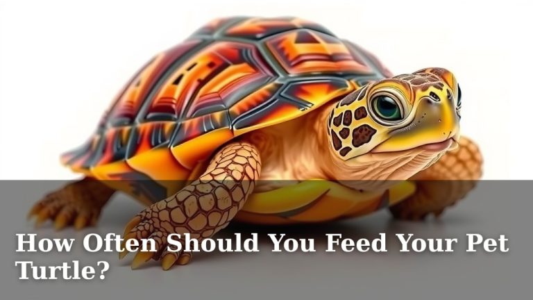 How Often Should You Feed Your Pet Turtle?