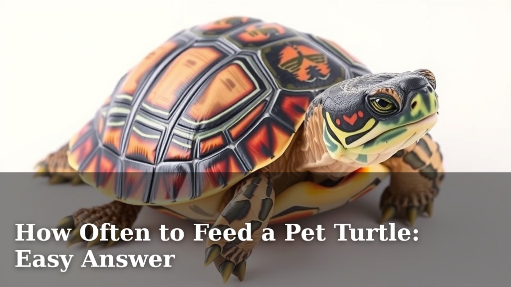 How Often to Feed a Pet Turtle: Easy Answer