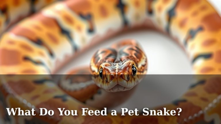 What Do You Feed a Pet Snake?