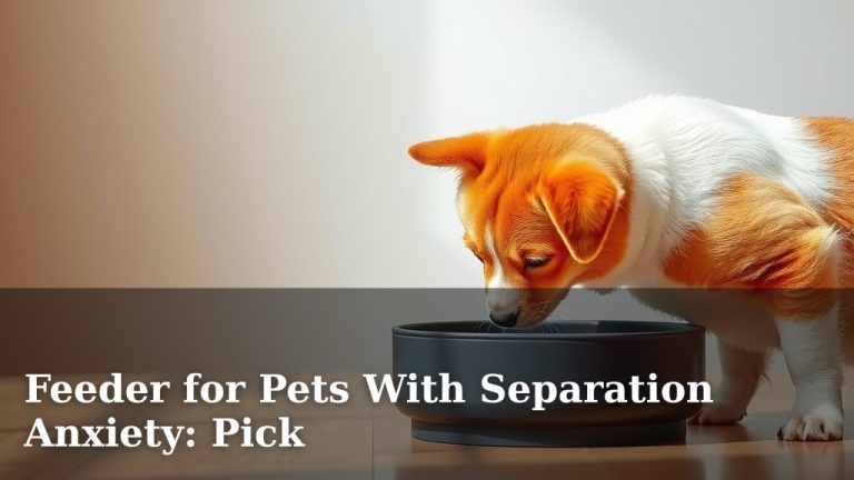 Feeder for Pets With Separation Anxiety: Pick