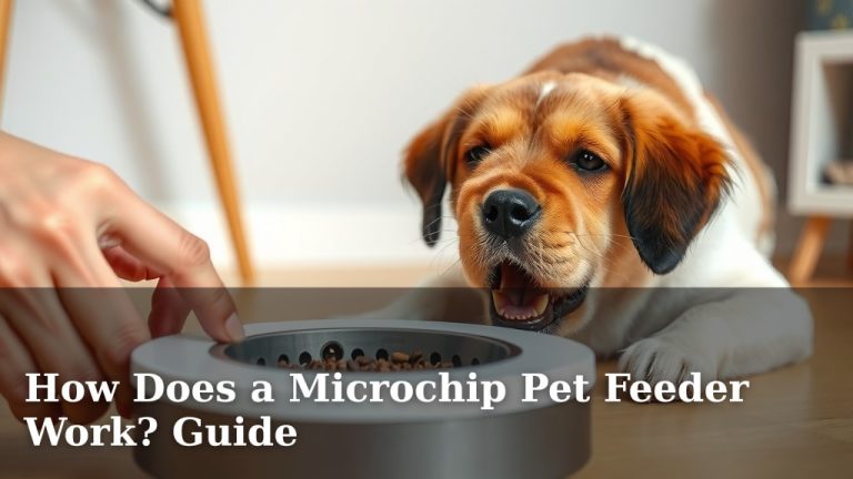 How Does a Microchip Pet Feeder Work? Guide