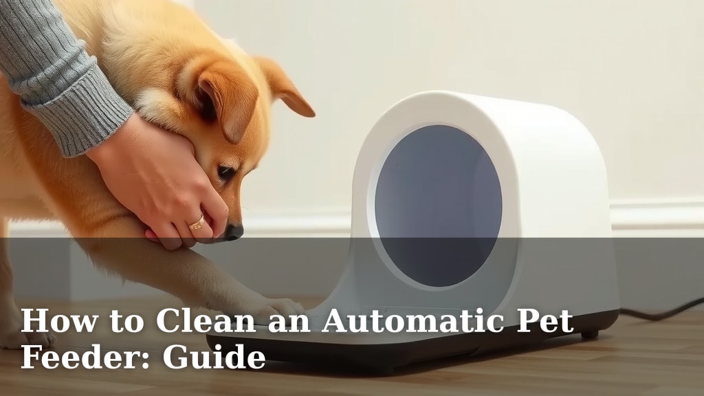 How to Clean an Automatic Pet Feeder: Guide
