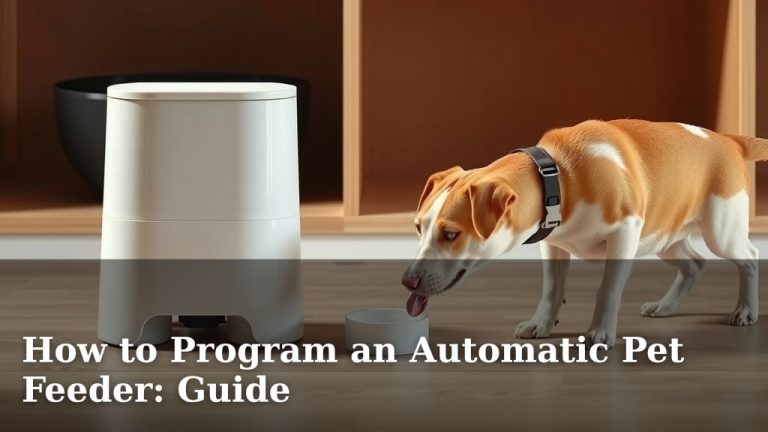 How to Program an Automatic Pet Feeder: Guide