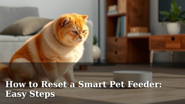 How to Reset a Smart Pet Feeder: Easy Steps
