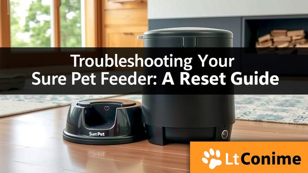 Troubleshooting Your Sure Pet Feeder: A Reset Guide