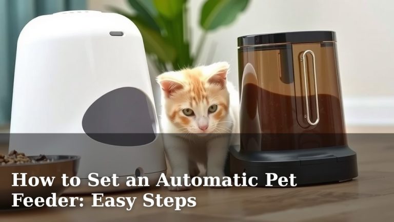 How to Set an Automatic Pet Feeder: Easy Steps