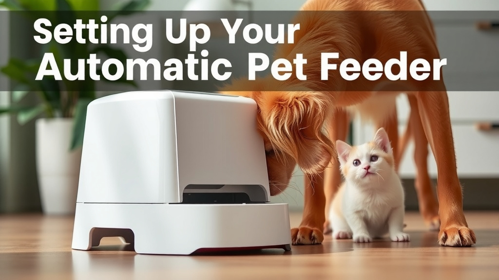 Setting Up Your Automatic Pet Feeder: A Simple Guide