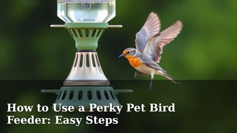 How to Use a Perky Pet Bird Feeder: Easy Steps