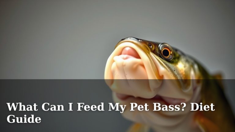 What Can I Feed My Pet Bass? Diet Guide