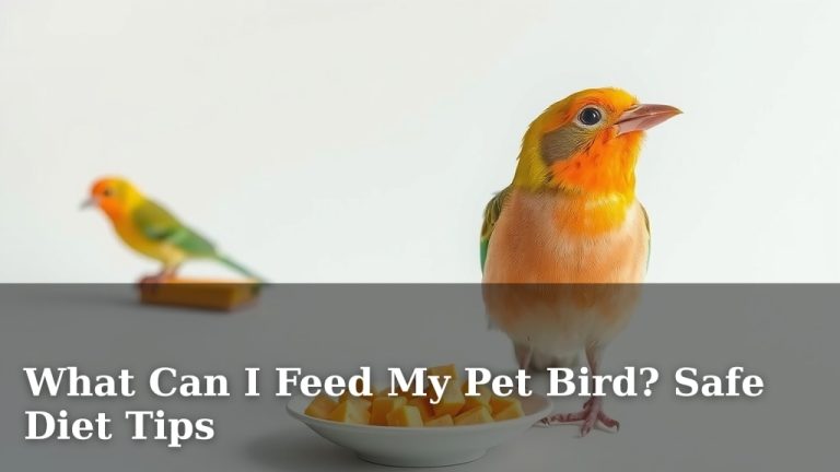 What Can I Feed My Pet Bird? Safe Diet Tips