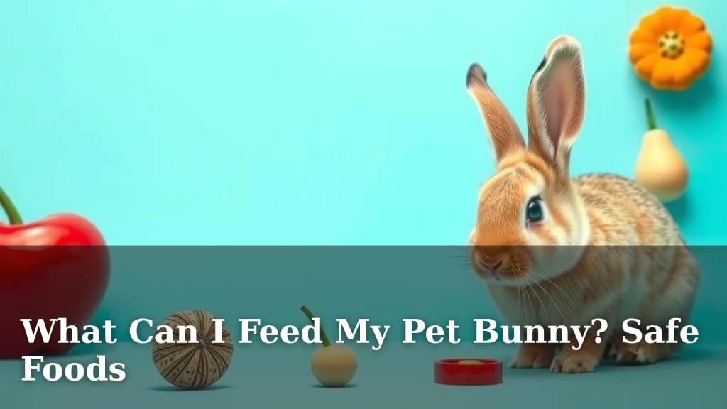 What Can I Feed My Pet Bunny? Safe Foods