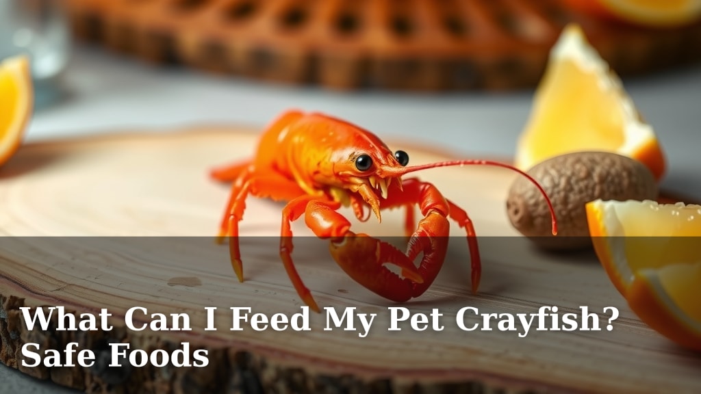 What Can I Feed My Pet Crayfish? Safe Foods