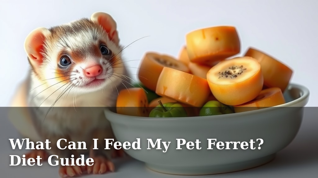 What Can I Feed My Pet Ferret? Diet Guide