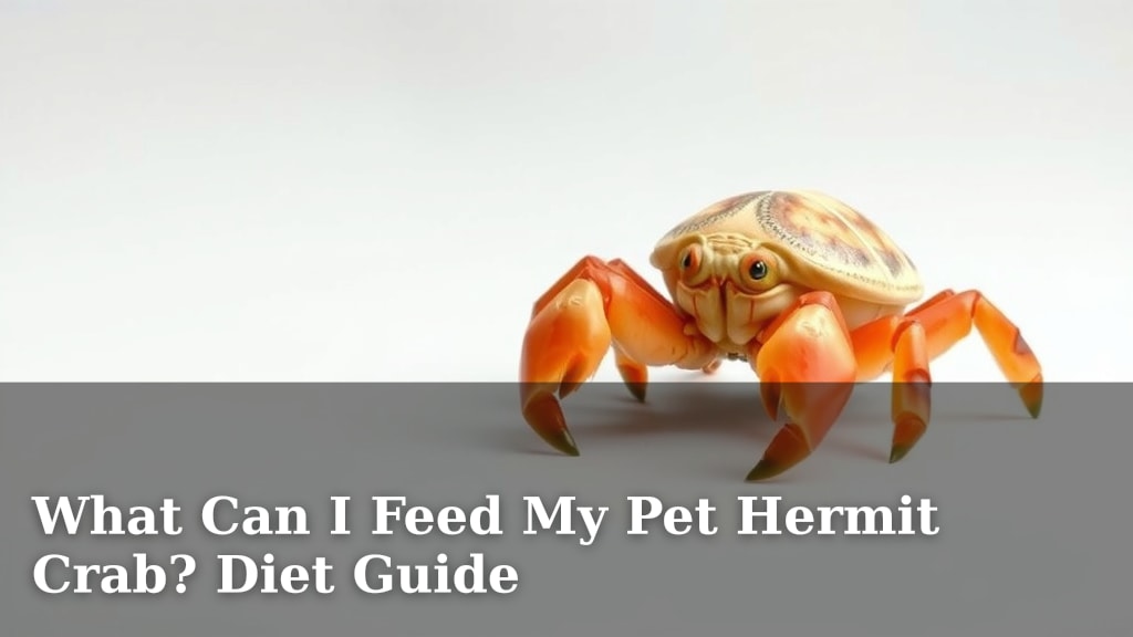 What Can I Feed My Pet Hermit Crab? Diet Guide