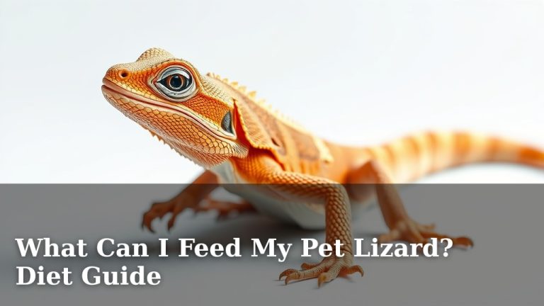 What Can I Feed My Pet Lizard? Diet Guide