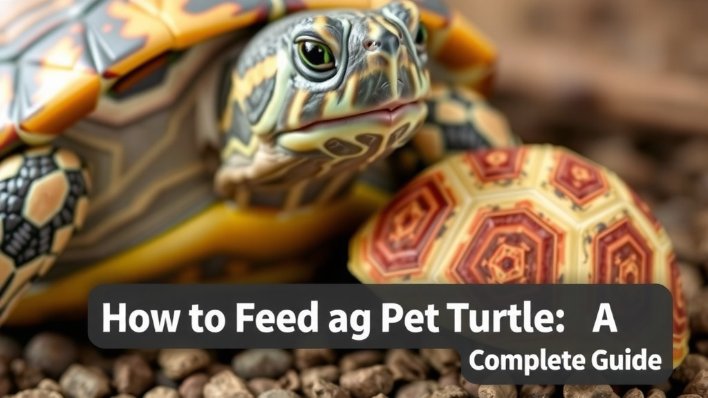 Feeding Your Pet Turtle: A Complete Nutrition Guide