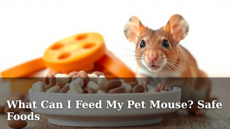 What Can I Feed My Pet Mouse? Safe Foods