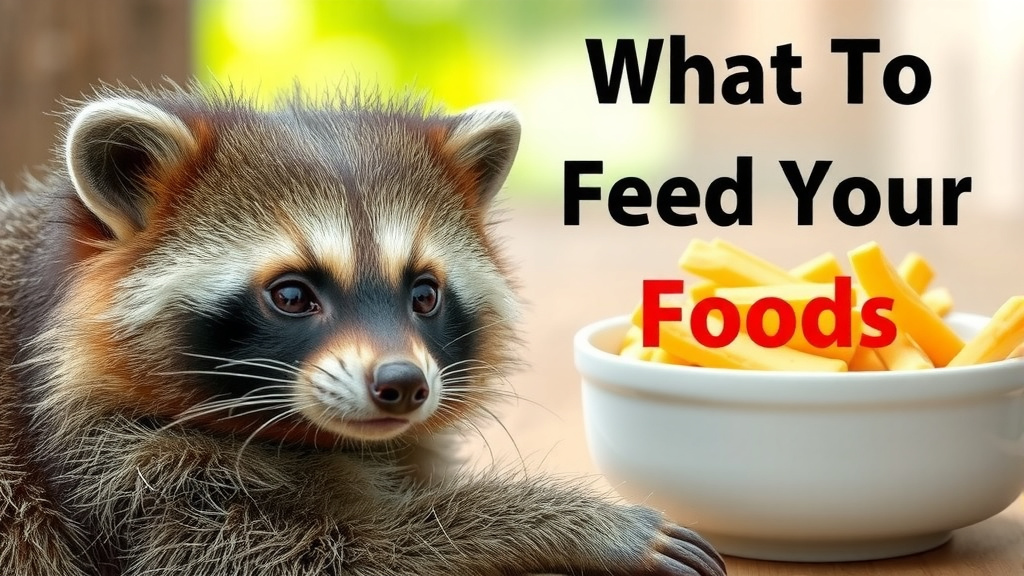 What to Feed Your Pet Raccoon: A Guide to Safe Foods