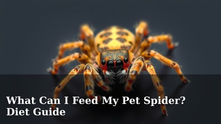 What Can I Feed My Pet Spider? Diet Guide
