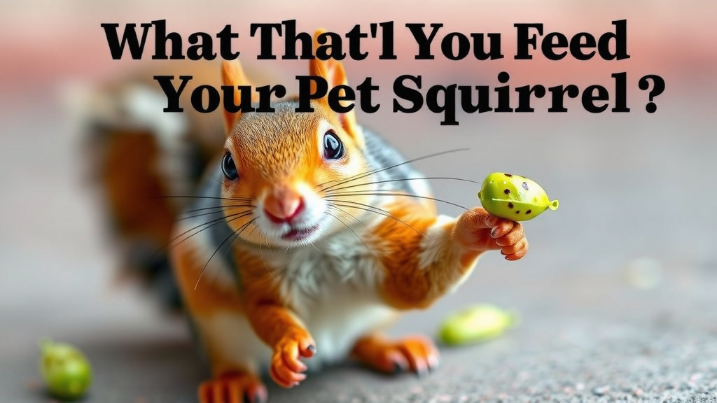 What Can You Feed Your Pet Squirrel? A Safe Diet Guide