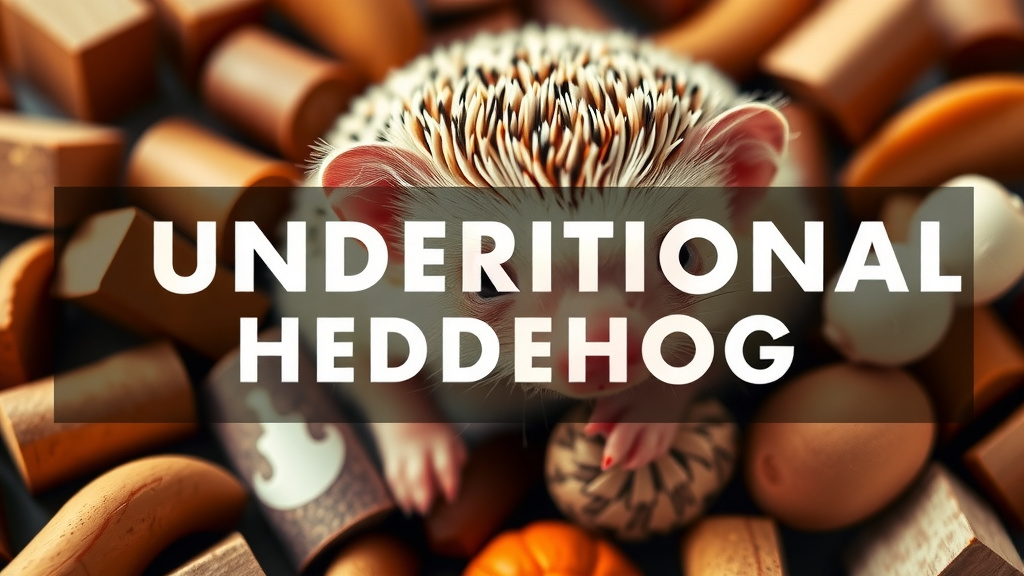 Understanding Your Hedgehog's Nutritional Needs