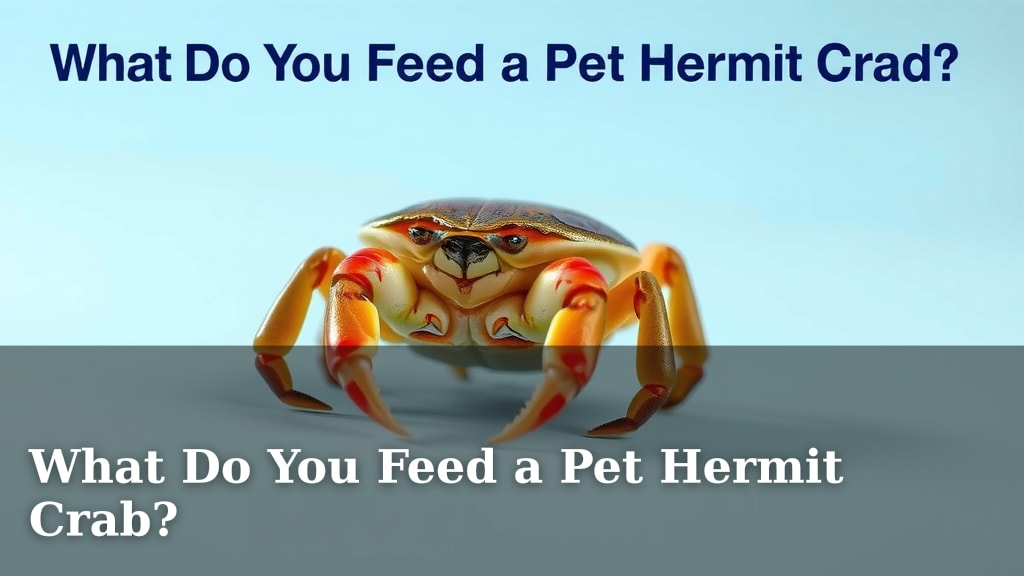 What Do You Feed a Pet Hermit Crab?