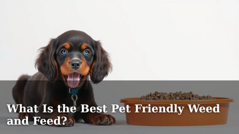 What Is the Best Pet Friendly Weed and Feed?