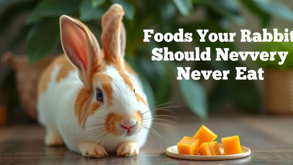 Foods Your Rabbit Should Never Eat