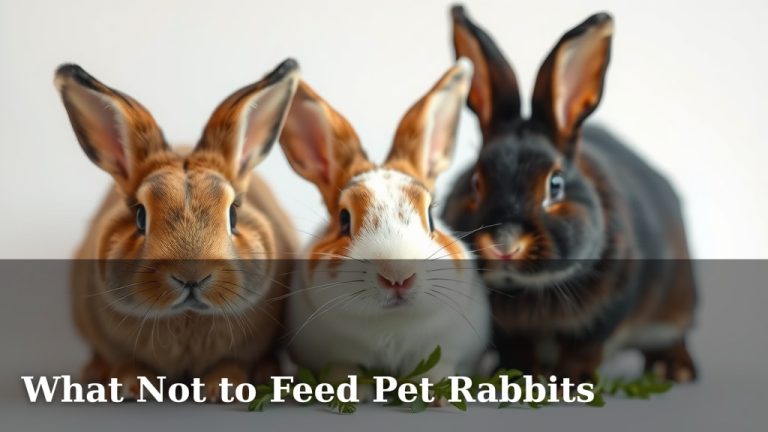 What Not to Feed Pet Rabbits
