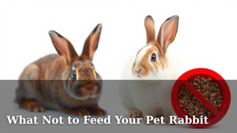 What Not to Feed Your Pet Rabbit