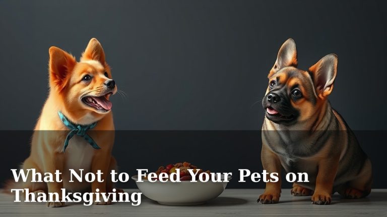 What Not to Feed Your Pets on Thanksgiving