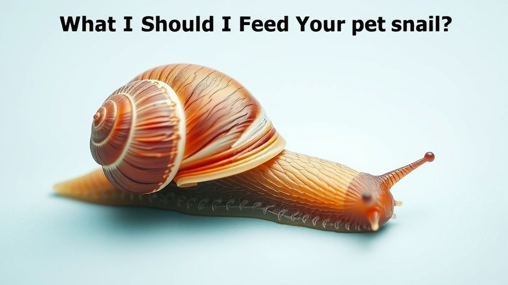 What to Feed Your Pet Snail: A Gastropod's Guide