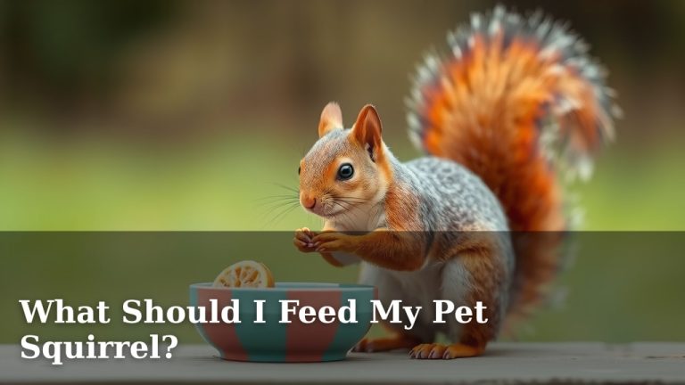 What Should I Feed My Pet Squirrel?