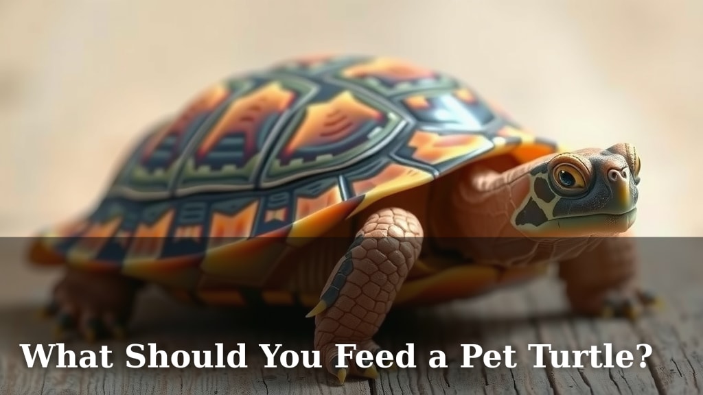 What Should You Feed a Pet Turtle?