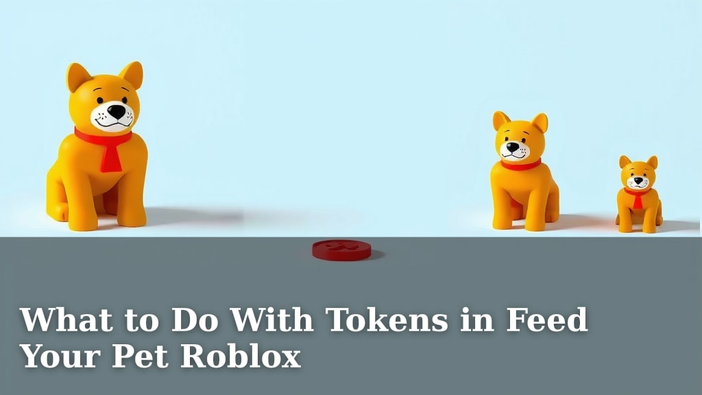 What to Do With Tokens in Feed Your Pet Roblox