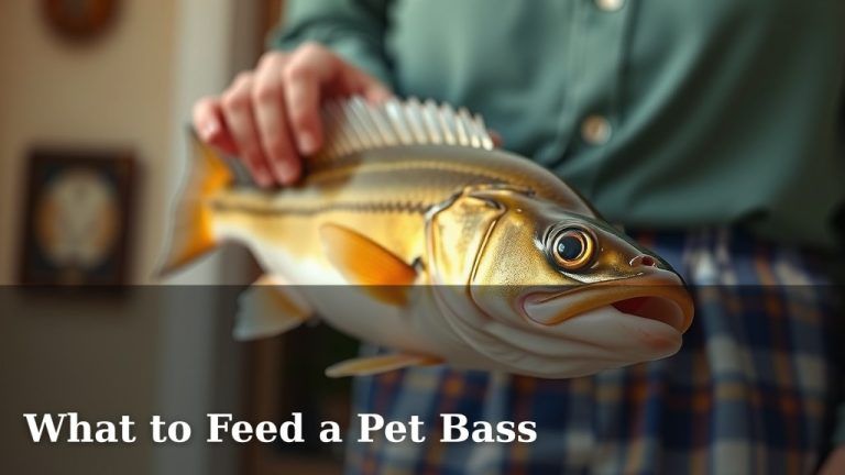What to Feed a Pet Bass