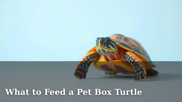 What to Feed a Pet Box Turtle