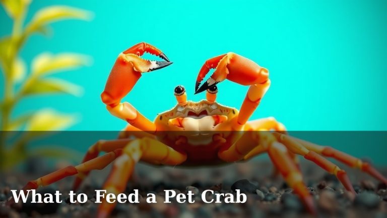 What to Feed a Pet Crab