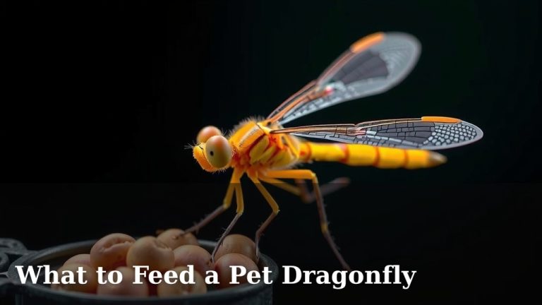 What to Feed a Pet Dragonfly