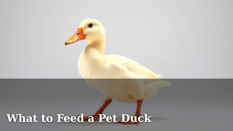 What to Feed a Pet Duck