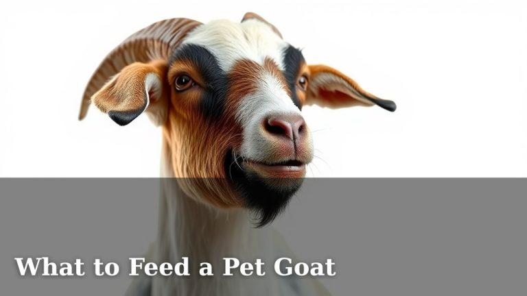 What to Feed a Pet Goat