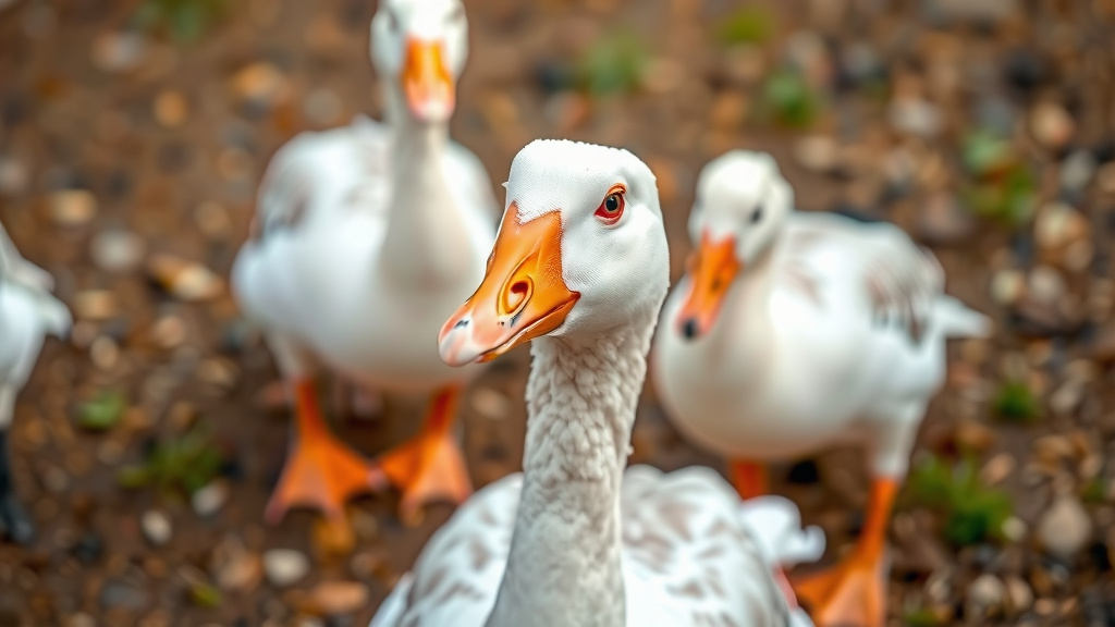 A Goose's Daily Diet: What They Love to Eat