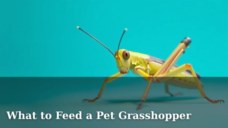 What to Feed a Pet Grasshopper